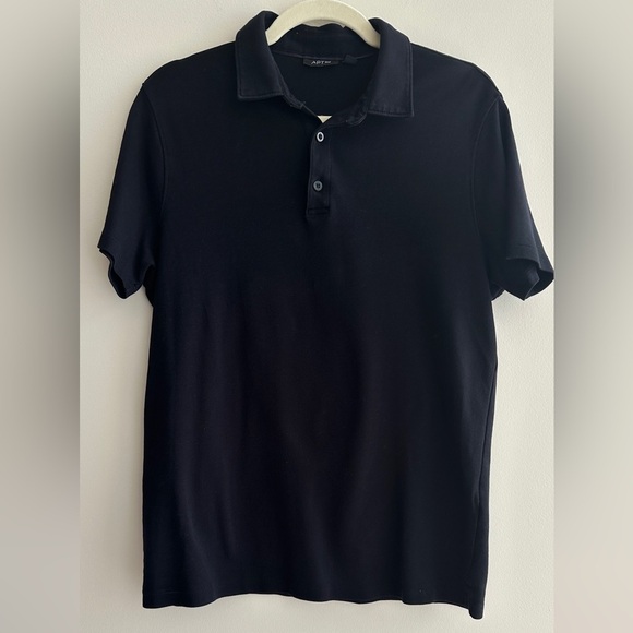 Set of 2 Apt. 9 Collared Polo Shirts, Black and Grey, Size Medium - Picture 2 of 16